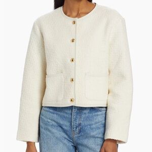 BNWT Reformation Dale Cropped Jacket Size L